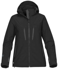 Stormtech Women's Patrol Technical Softshell Jacket - Black/Carbon