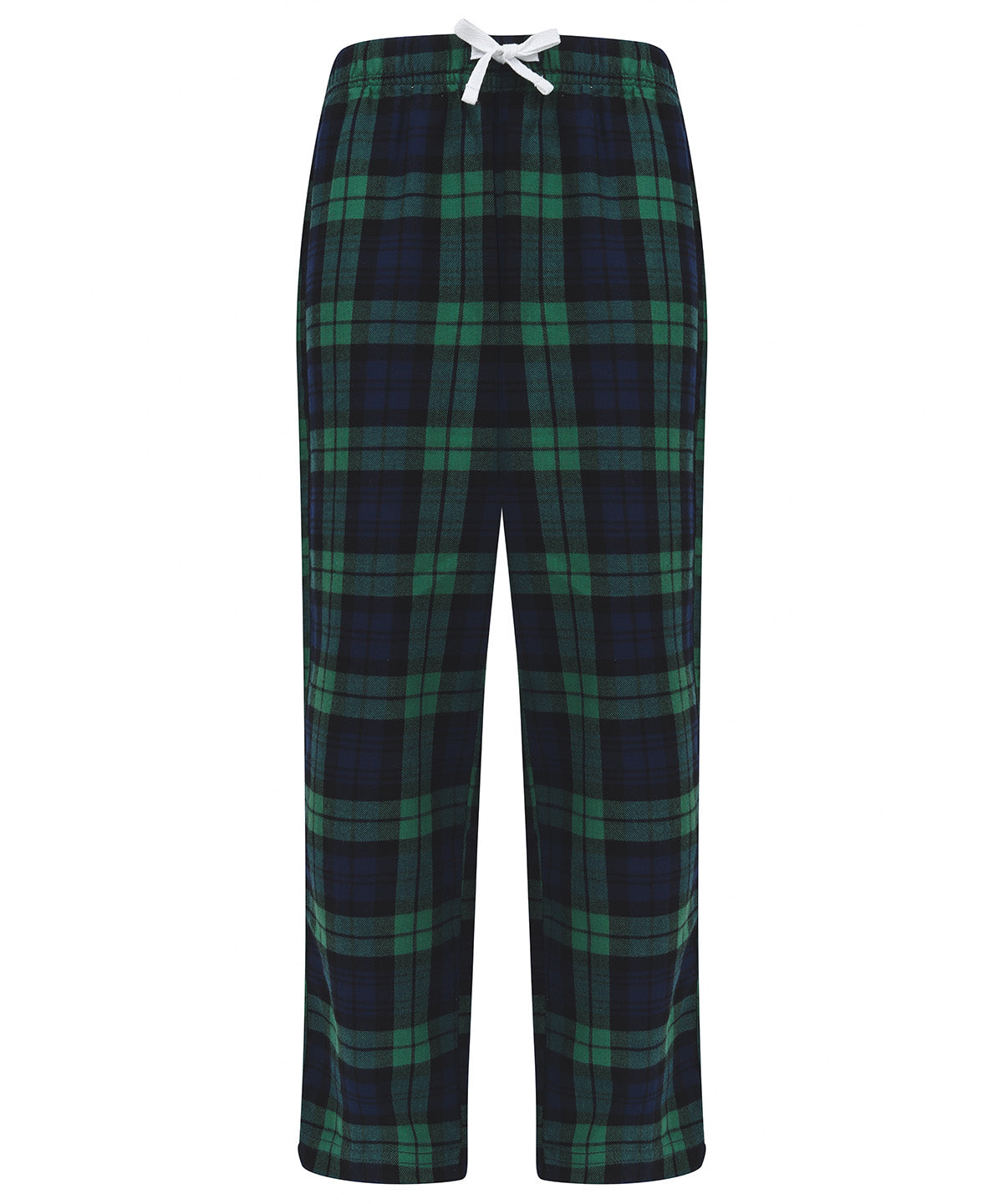 SF Kids Tartan Lounge Pants - Navy/Green Check