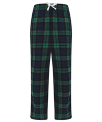 SF Kids Tartan Lounge Pants - Navy/Green Check