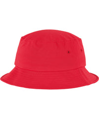 Flexfit Cotton Twill Bucket Hat - Red