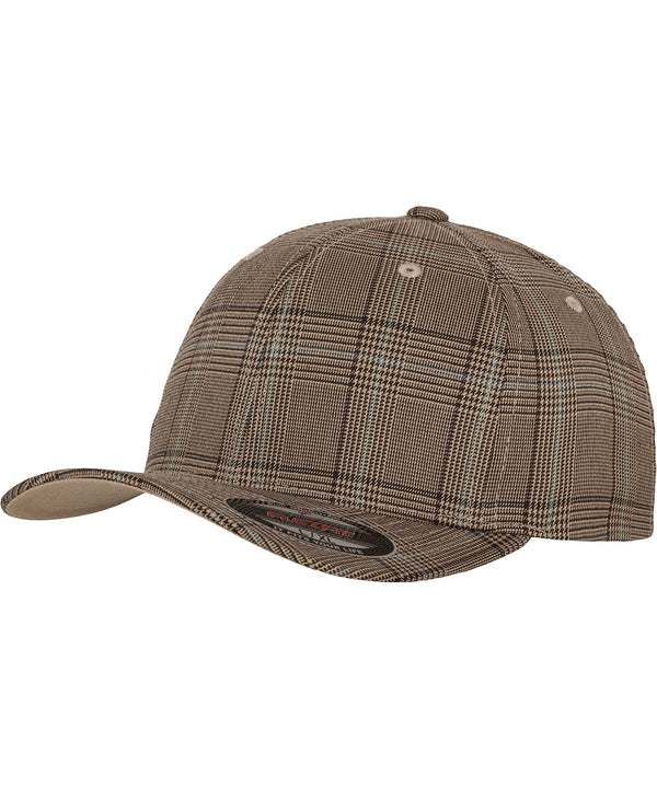 Flexfit Glen Check - Brown/Khaki