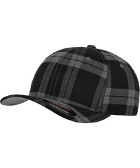 Flexfit Tartan Plaid - Black/Grey