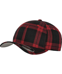 Flexfit Tartan Plaid - Black/Red