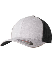 Flexfit Melange Mesh - Heather/Black