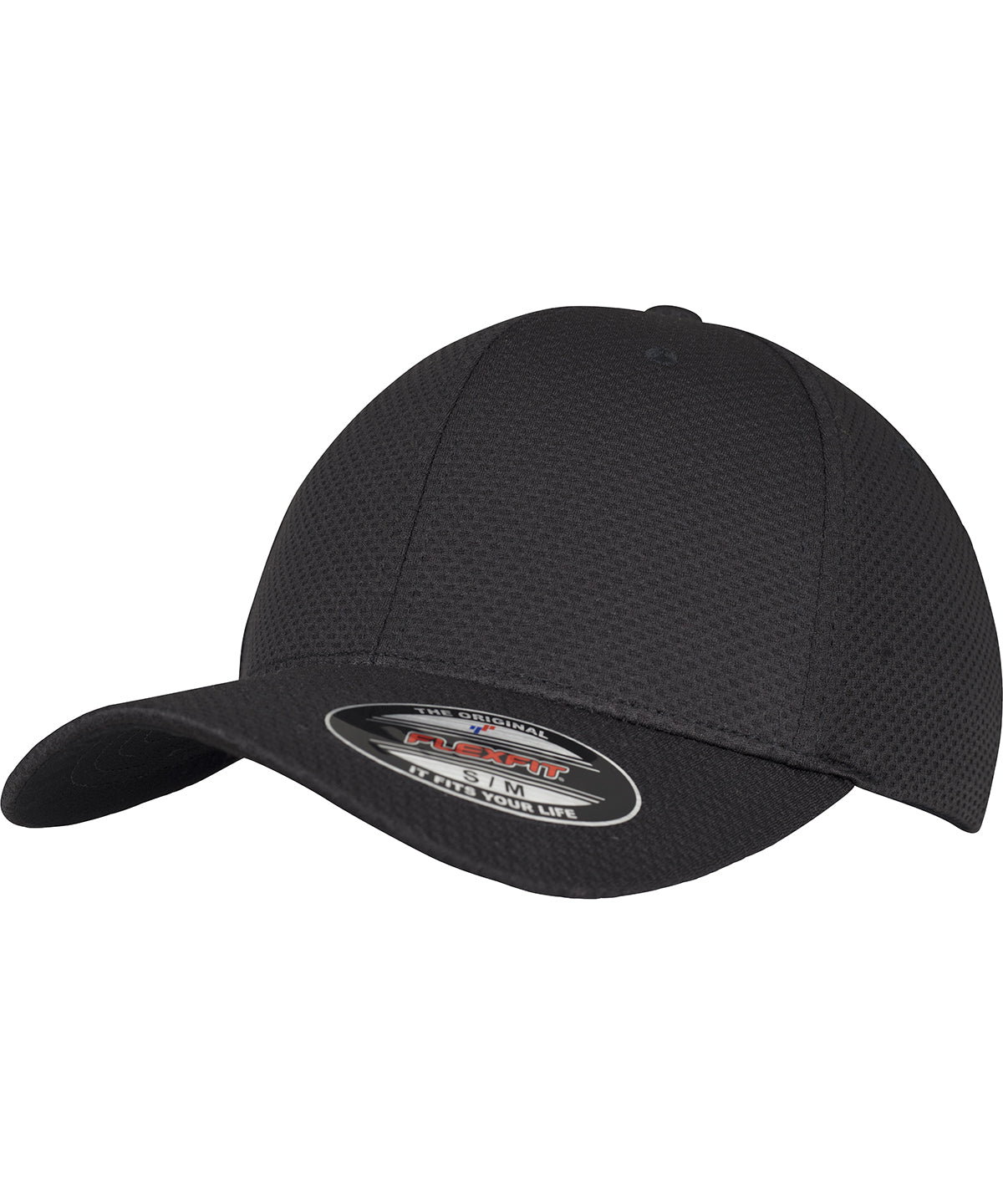 Flexfit 3D Hexagon Jersey Cap - Black