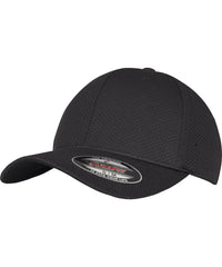Flexfit 3D Hexagon Jersey Cap - Black
