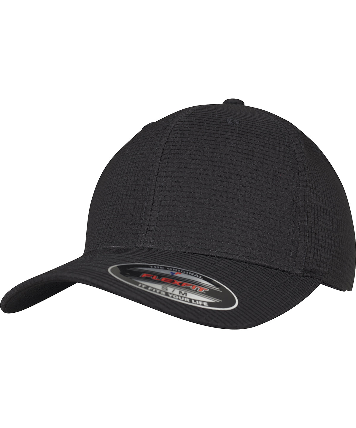 Flexfit Hydro-grid Stretch Cap - Black
