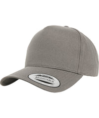 Flexfit 5-panel Curved Classic Snapback - Grey