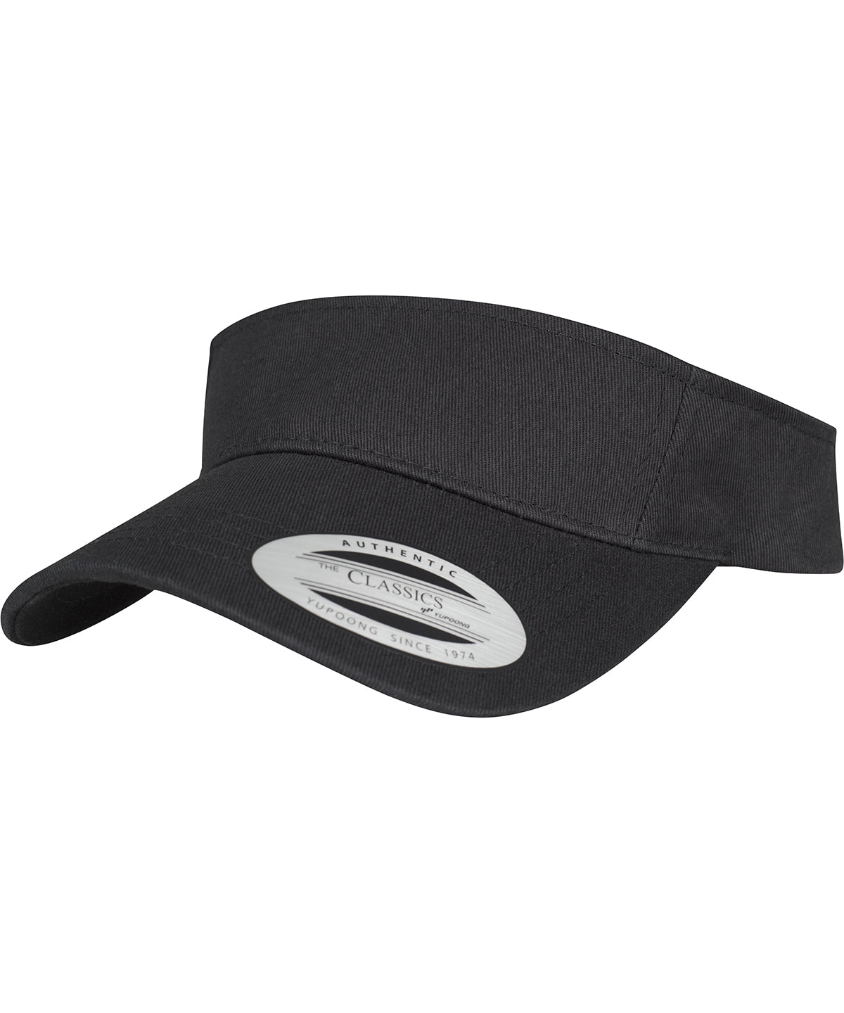 Flexfit Curved Visor Cap - Black