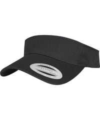 Flexfit Curved Visor Cap - Black