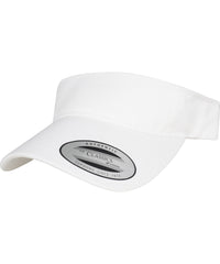 Flexfit Curved Visor Cap - White