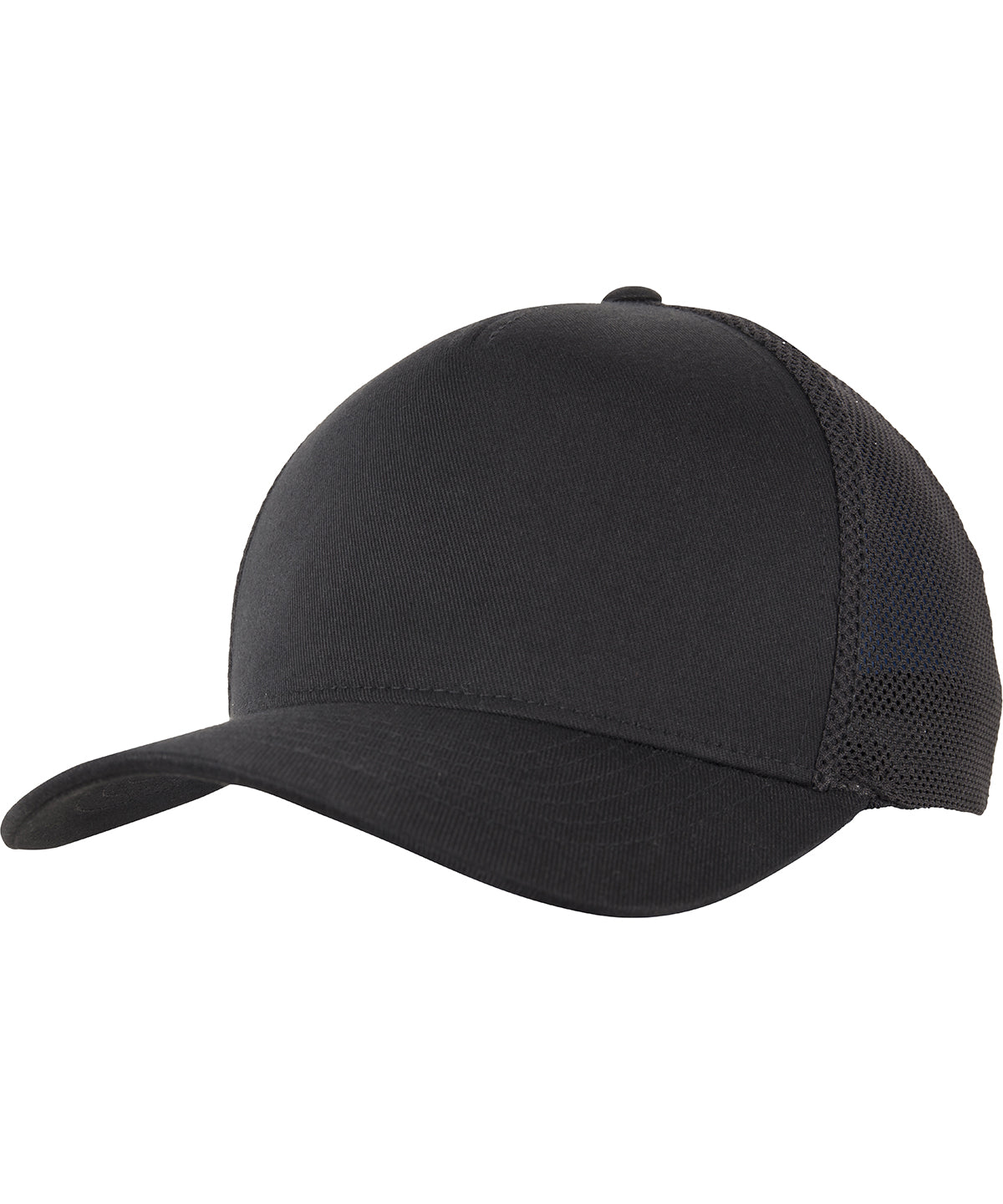 Flexfit 110 Trucker - Black/Black