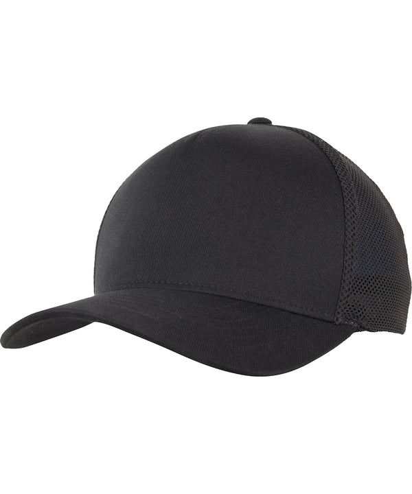 Flexfit 110 Trucker - Black/Black