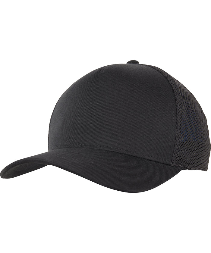 Flexfit 110 Trucker - Black/Black