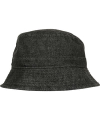 Flexfit Denim Bucket Hat - Black/Grey