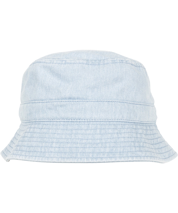 Flexfit Denim Bucket Hat - Light Blue