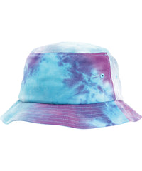 Flexfit Festival Print Bucket Hat - Purple Turquoise
