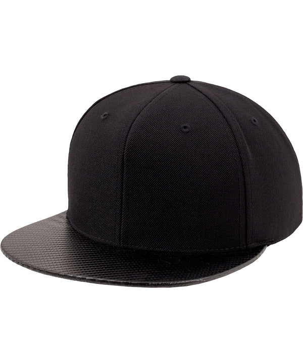 Flexfit Carbon Snapback - Black/Carbon
