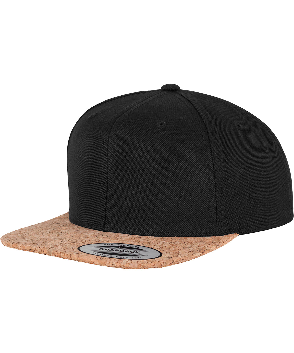 Flexfit Cork Snapback - Black