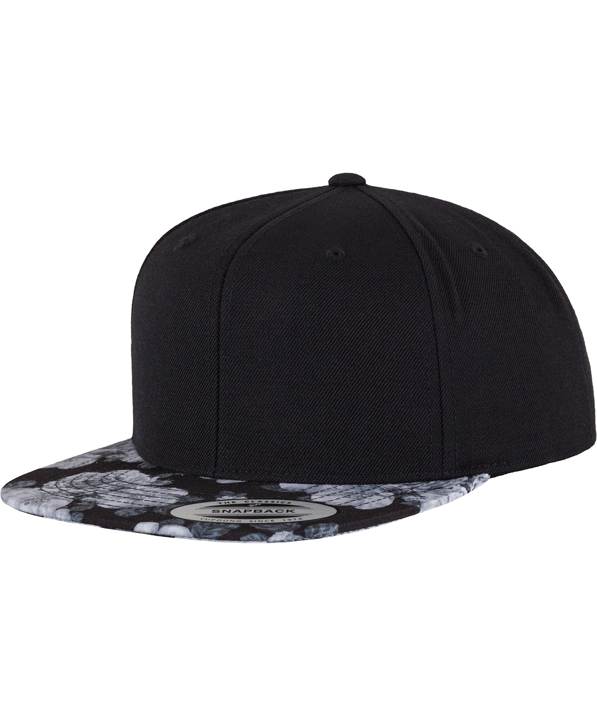 Flexfit Roses Snapback - Black/Grey