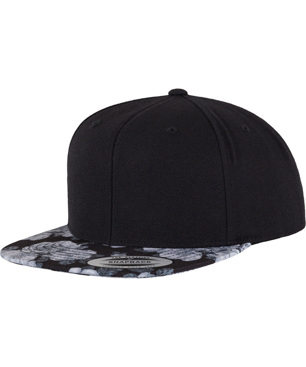 Flexfit Roses Snapback - Black/Grey