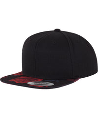 Flexfit Roses Snapback - Black/Red