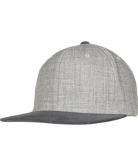 Flexfit Melange Velour Snapback - Grey/Grey