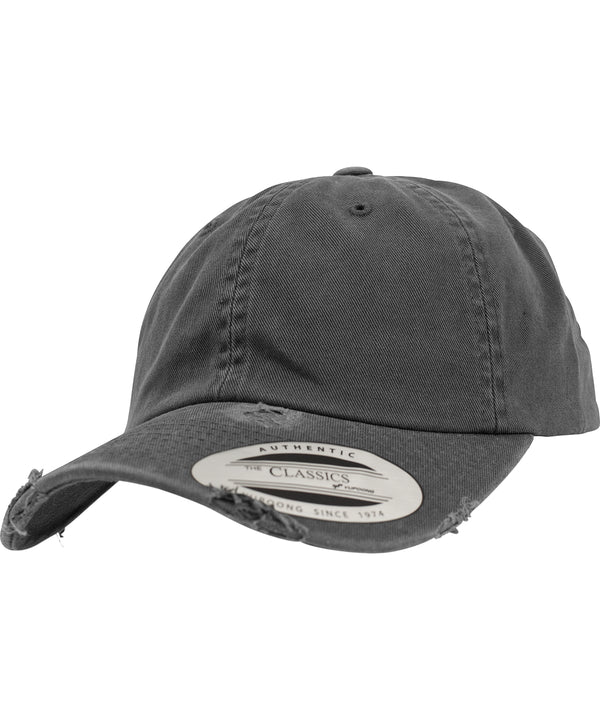 Flexfit Low-profile Destroyed Cap - Dark Grey