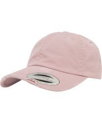 Flexfit Low-profile Destroyed Cap - Pink