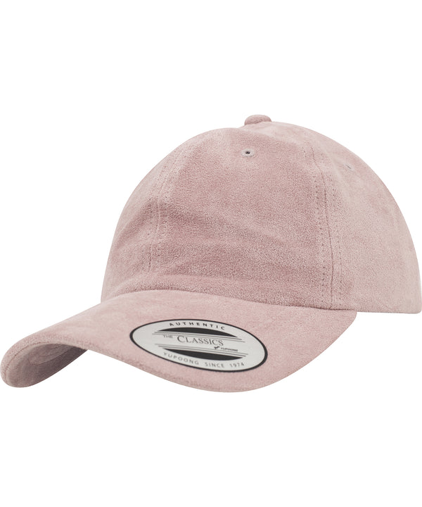 Flexfit Low-profile Velours Cap - Light Rose