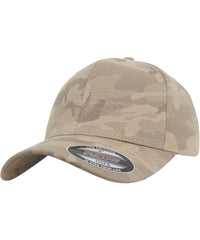 Flexfit Light Camo - Dark Beige Camo