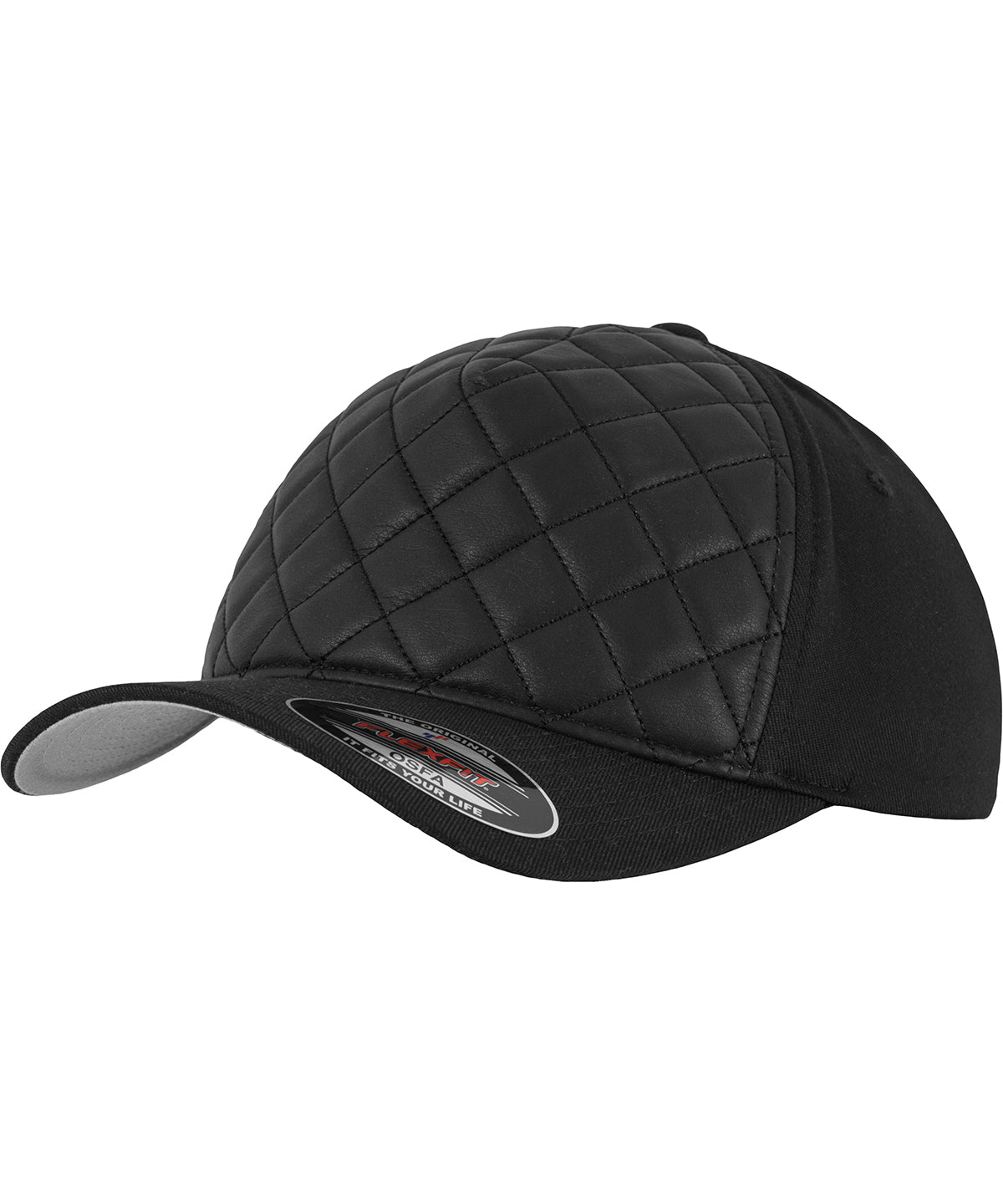 Diamond Quilted Flexfit - Black