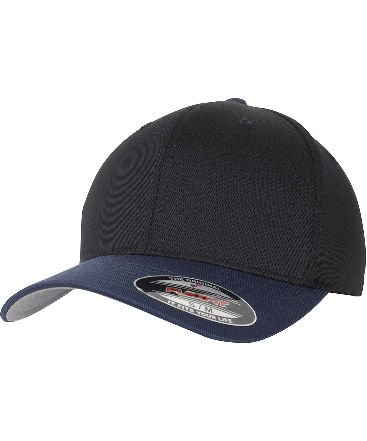 Flexfit Woolly Combed 2-tone - Black/Navy