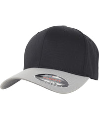 Flexfit Woolly Combed 2-tone - Black/Silver