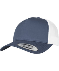Flexfit 5-panel Retro Trucker 2-tone Cap - Navy/White