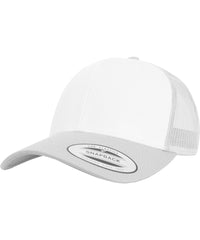 Flexfit Retro Trucker Coloured Front - Silver/White/Silver