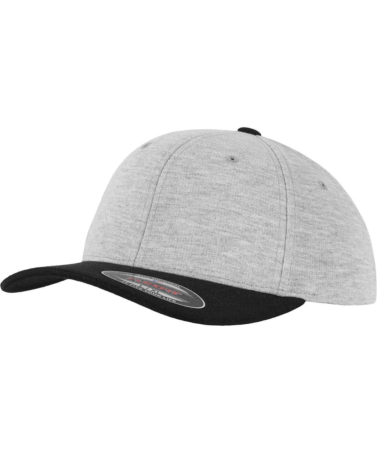 Flexfit Double Jersey 2-tone - Grey/Black