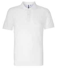 Asquith & Fox Men's Organic Polo - White