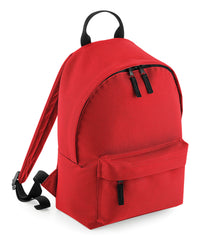BagBase Mini Fashion Backpack - Bright Red