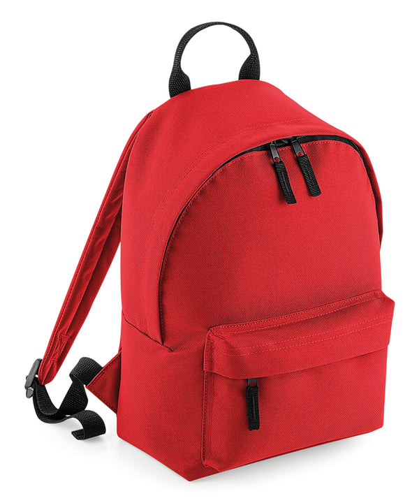 BagBase Mini Fashion Backpack - Bright Red