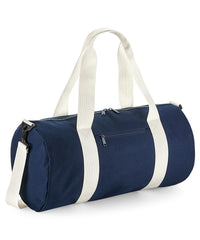 BagBase Original Barrel Bag XL - French Navy/Off White