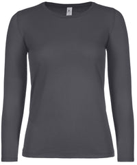 B&C Collection B&c #E150 Long Sleeve /women - Dark Grey