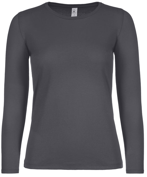 B&C Collection B&c #E150 Long Sleeve /women - Dark Grey