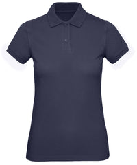 B&C Collection B&c Inspire Polo /women - Navy Blue