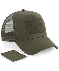 Beechfield Patch Snapback Trucker - Military Green