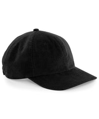 Beechfield Heritage Cord Cap - Black