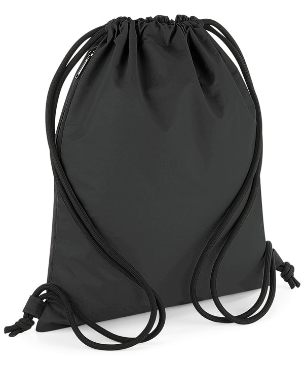 BagBase Reflective Gymsac - Black Reflective