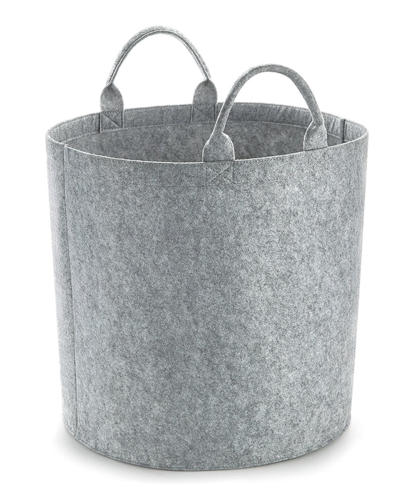 BagBase Felt Trug - Grey Melange