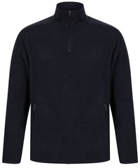 Henbury ¼ Zip Microfleece Jacket - Navy