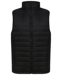 Henbury Unisex Padded Gilet - Black